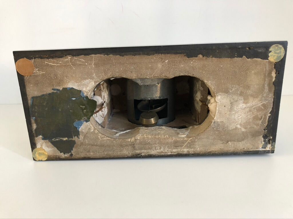 Black marble fireplace pendulum