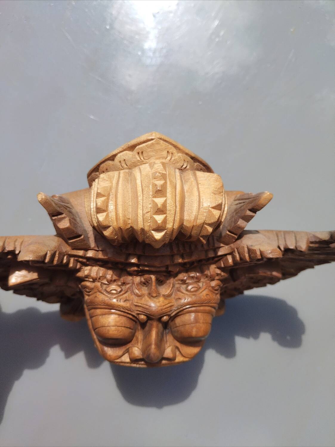Balinese mask carved from solid wood – Barong spirit