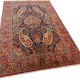 Persian living room carpet entirely handmade "Ghomseh" 330x217cm