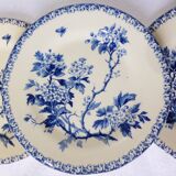 3 plates dessert in iron earth of Gien mondèle Hawthorn 211224