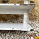 Metal wall workshop shelf