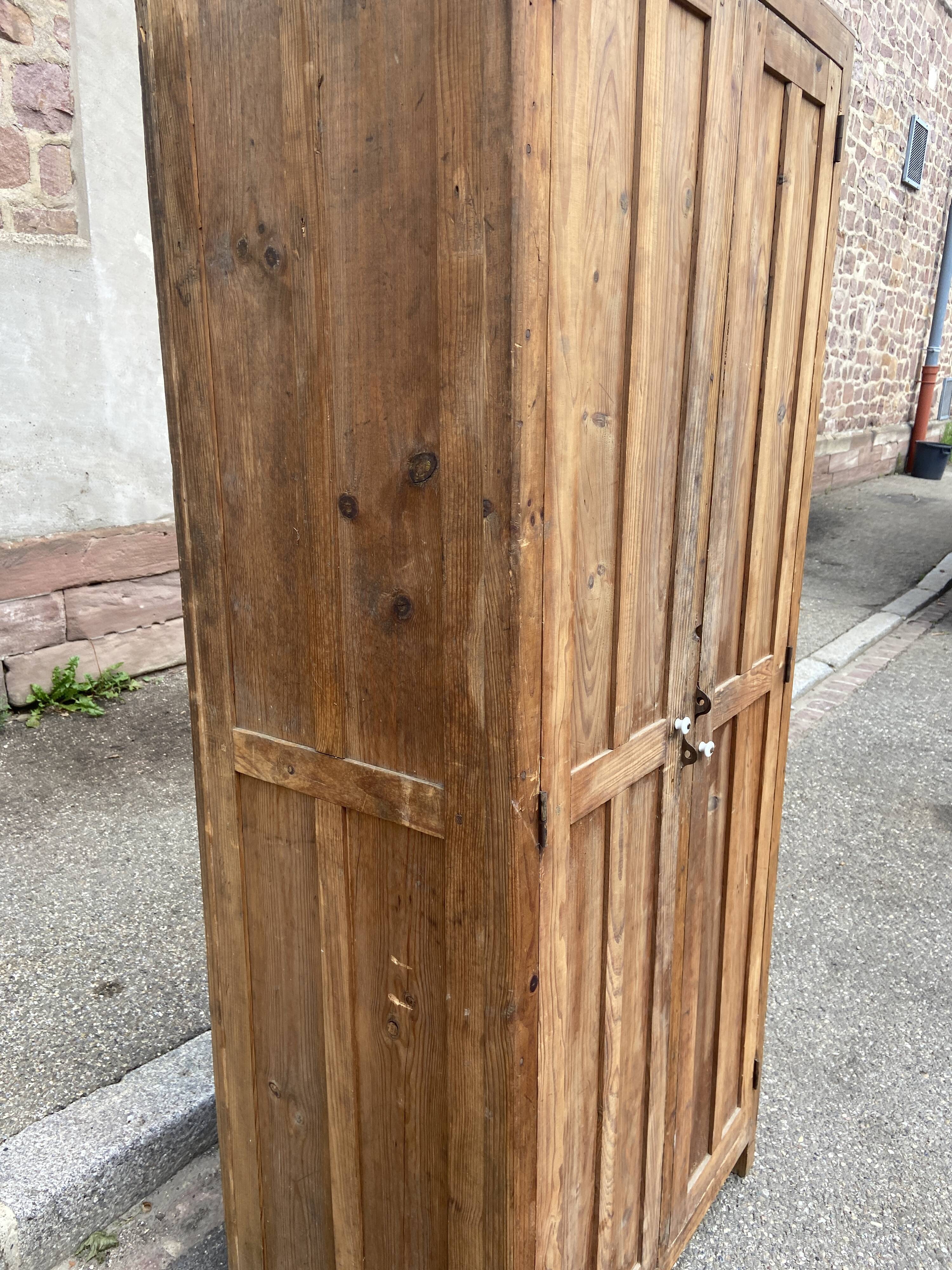 Vintage wooden workshop cloakroom 1930