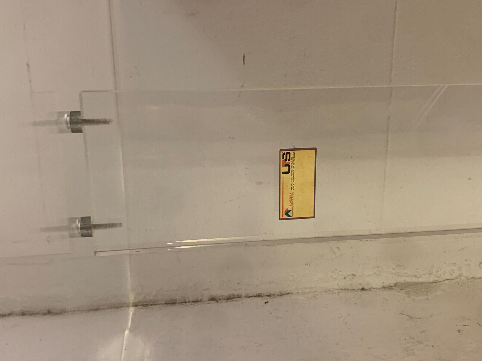 Mid-Century Modern Desk by Poul Nørreklit For Georg Petersens Møbelfabrik, Wood and Plexiglass, 1970