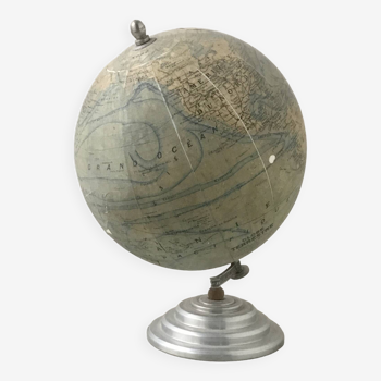 Terrestrial globe Girard and Barrere early 20th century