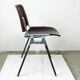 Brown Castelli DSC 106 Stacking Chair by Giancarlo Piretti, Italy