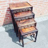 Set of 4 nesting tables 1900