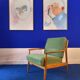 Fauteuil scandinave années 60