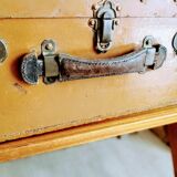 Rectangular old suitcase