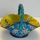 Longwy enamel basket