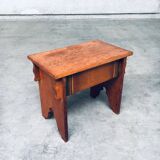 Amsterdam School Side Table, Netherlands, 1920s