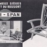 Fauteuil compas Free Span 1950