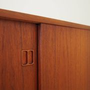Enfilade en teck, design danois, années 1970, production : Danemark