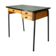 Vintage desk 60' wood and metal FORBO