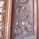 Sculpted channel wall console