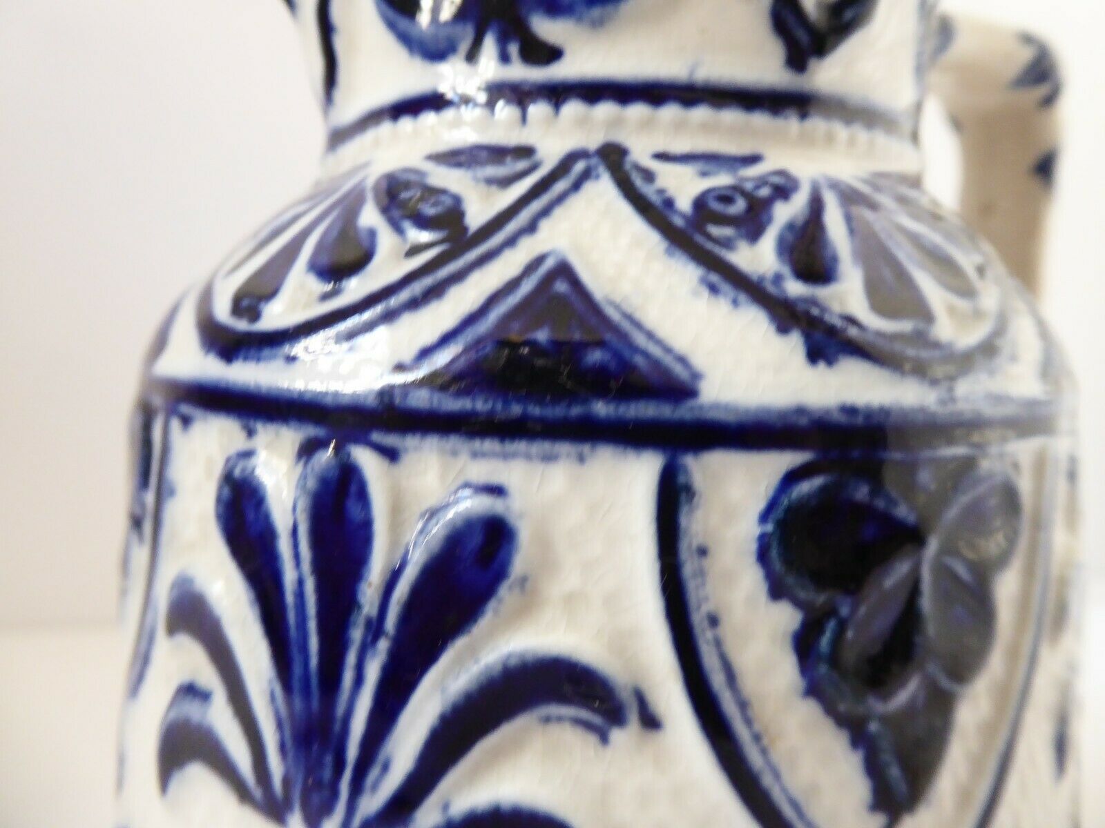 Ceramic jug from France Bleu