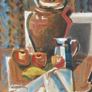 Nature morte DLG de Matisse signée et datée de 1979