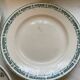 3 round iron earth dishes Moulin des loups, Longwy and Saint Amand