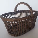 Rattan basket or wicker basket