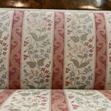 Bench - Charles X Bidermeier sofa in burl wood