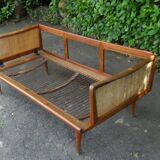 canape de repos scandinave , daybed FD 451 Hvidt et Nielsen signé