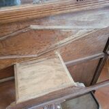 Old oak coat rack