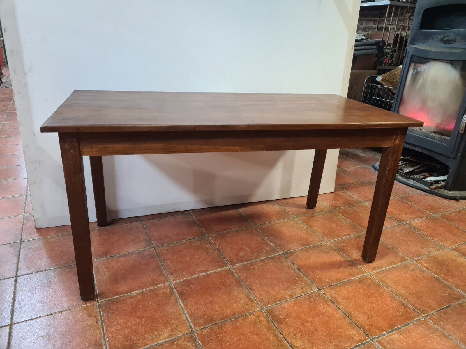 Oak farmhouse table