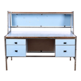 Vintage metal workbench