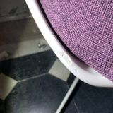 Pair of swivel "Tulip" chairs, 1960, MAURICE BURKE for ARKANA