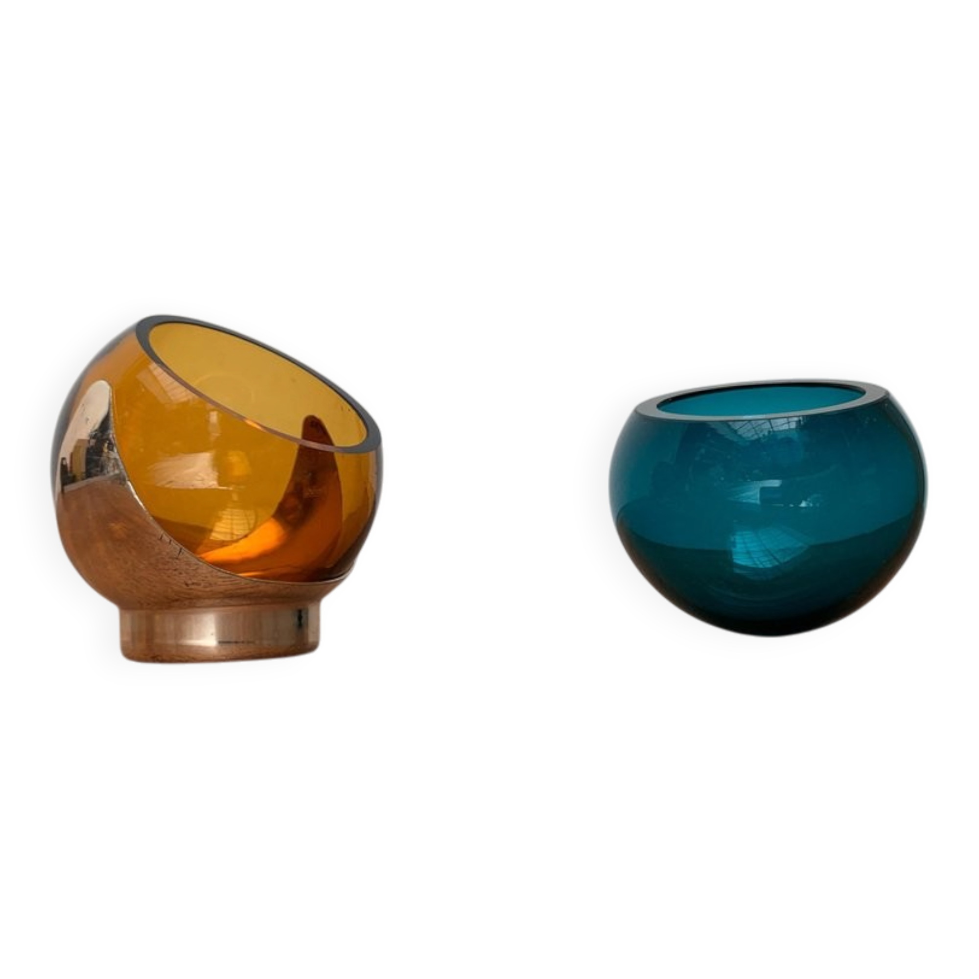 Set of 3 Mid-Century Space Age Art Deco German bowls by Quist, 1960s.