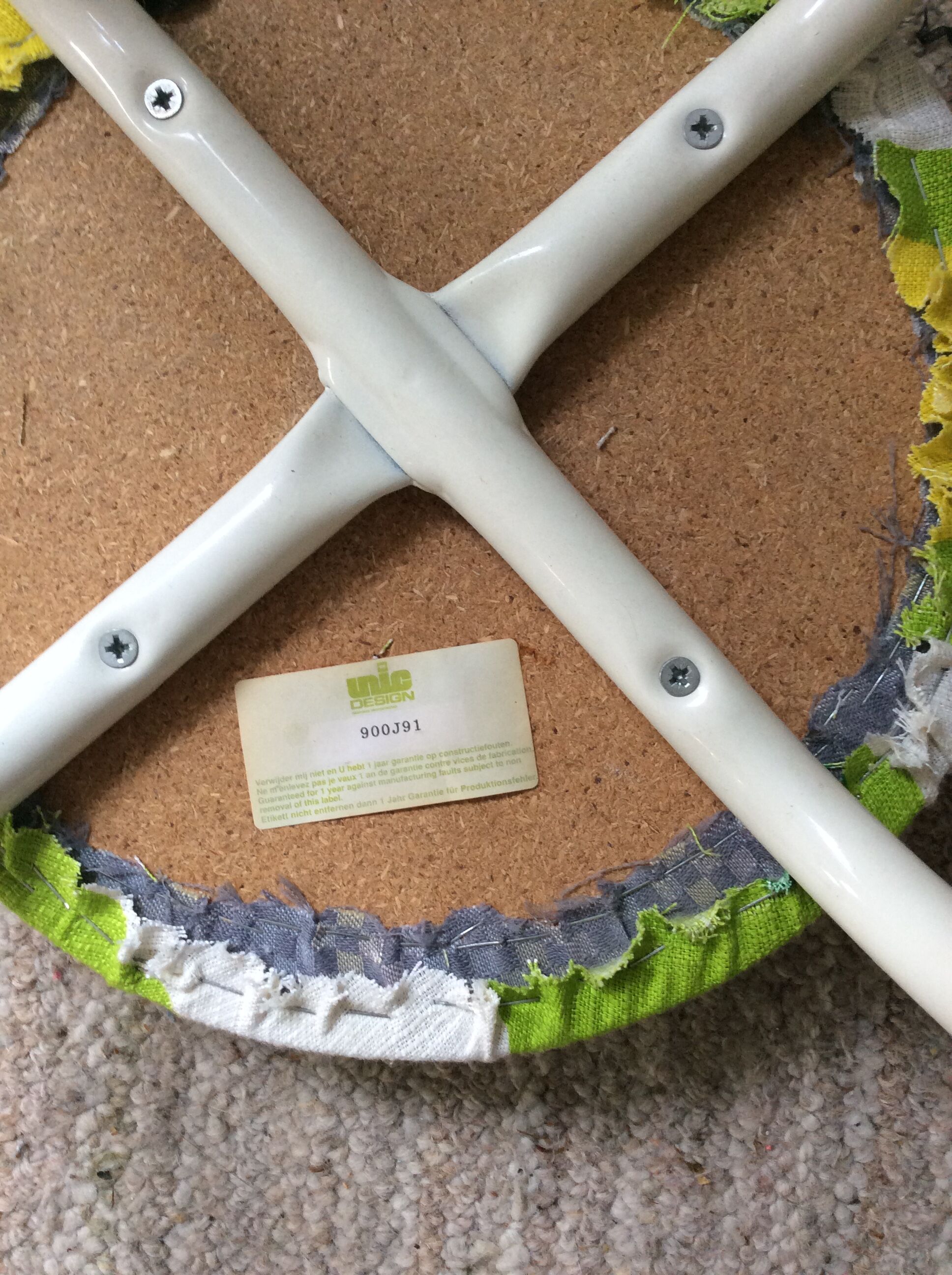 Pair of Unic design stools from the 70s