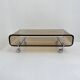 Mid-century plexiglas design coffee table by Michel Dumas for Roche Bobois, 1972