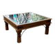 Magnificent Indian coffee table made of solid wood.