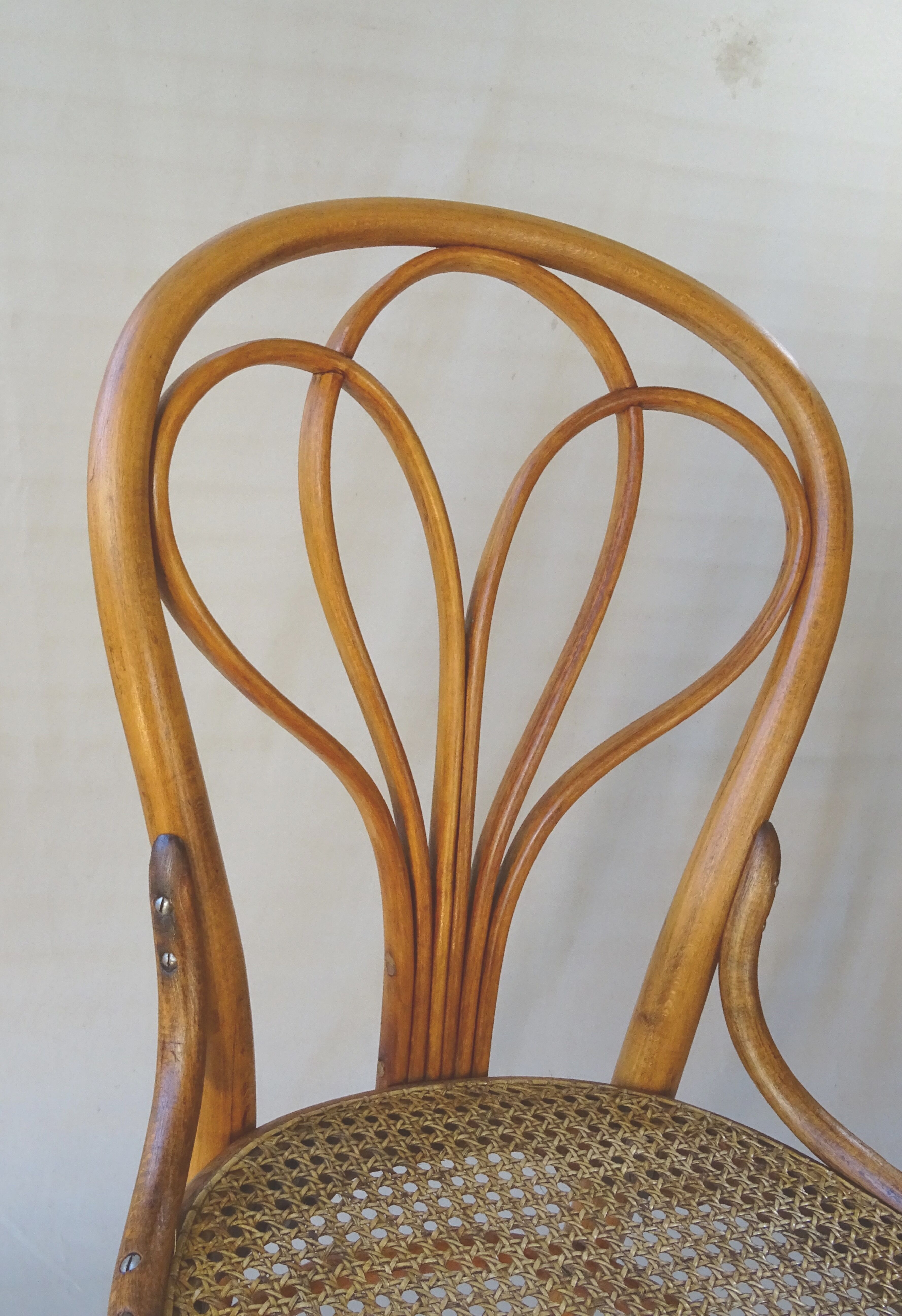 Bistrot de Vienne, chair Thonet N°25 Ca, 1880