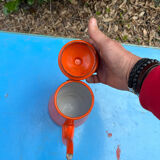 Enamelled coffee maker