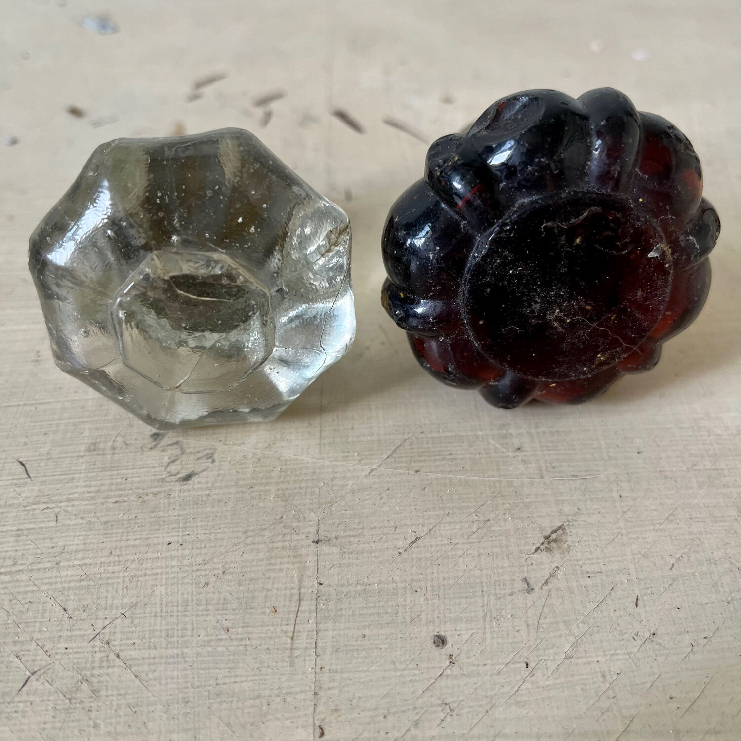 Lot of old door handles