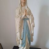 Plaster statue of the Virgin