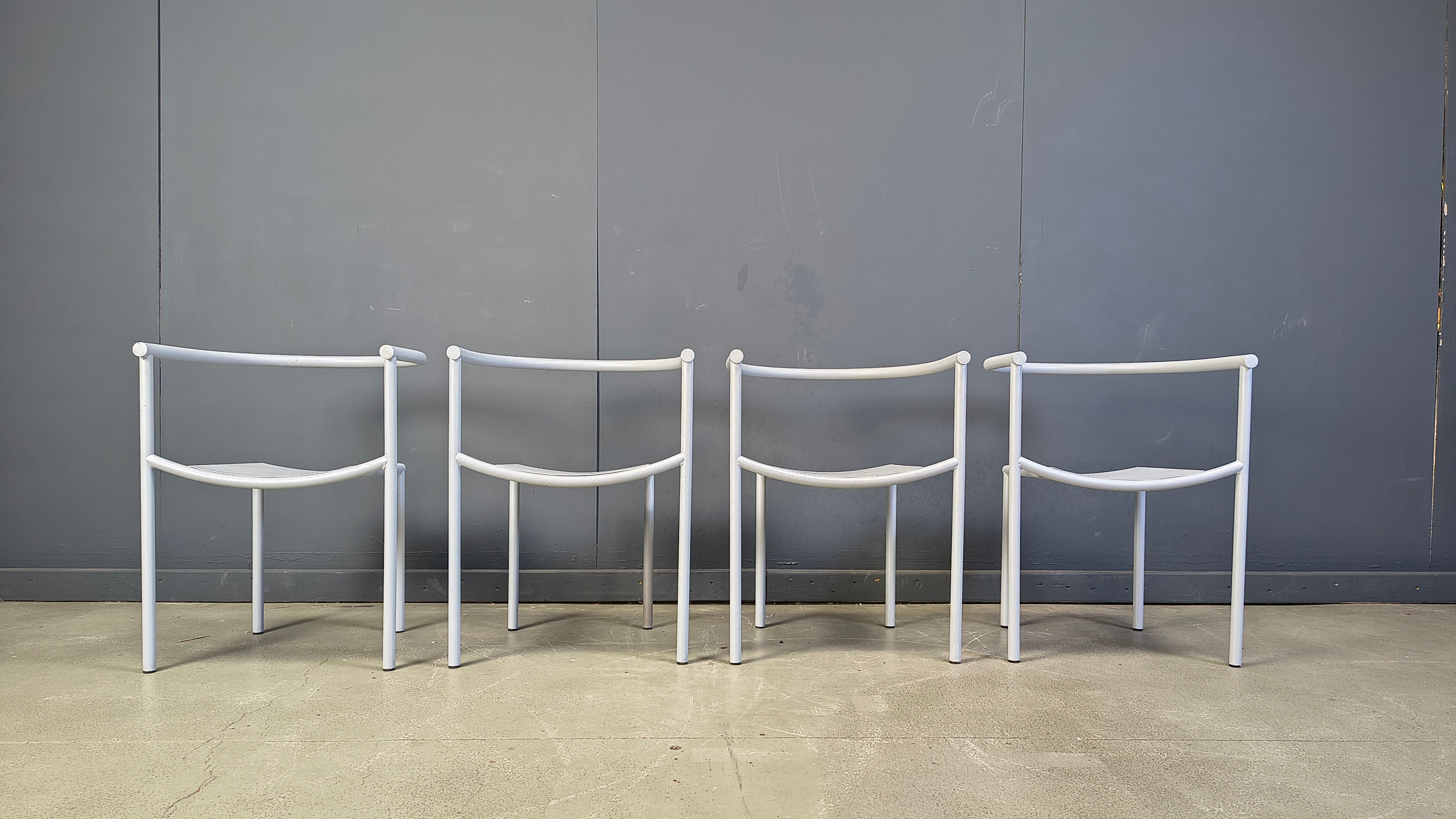 Vintage Von Vogelsang chairs by Starck for Driade, 1980s