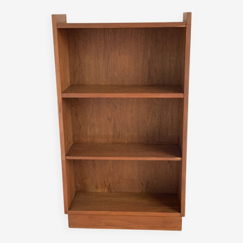 teak bookcase shelf