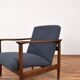 Fauteuil lounge polonais du milieu du siècle par Edmund Homa, 1960