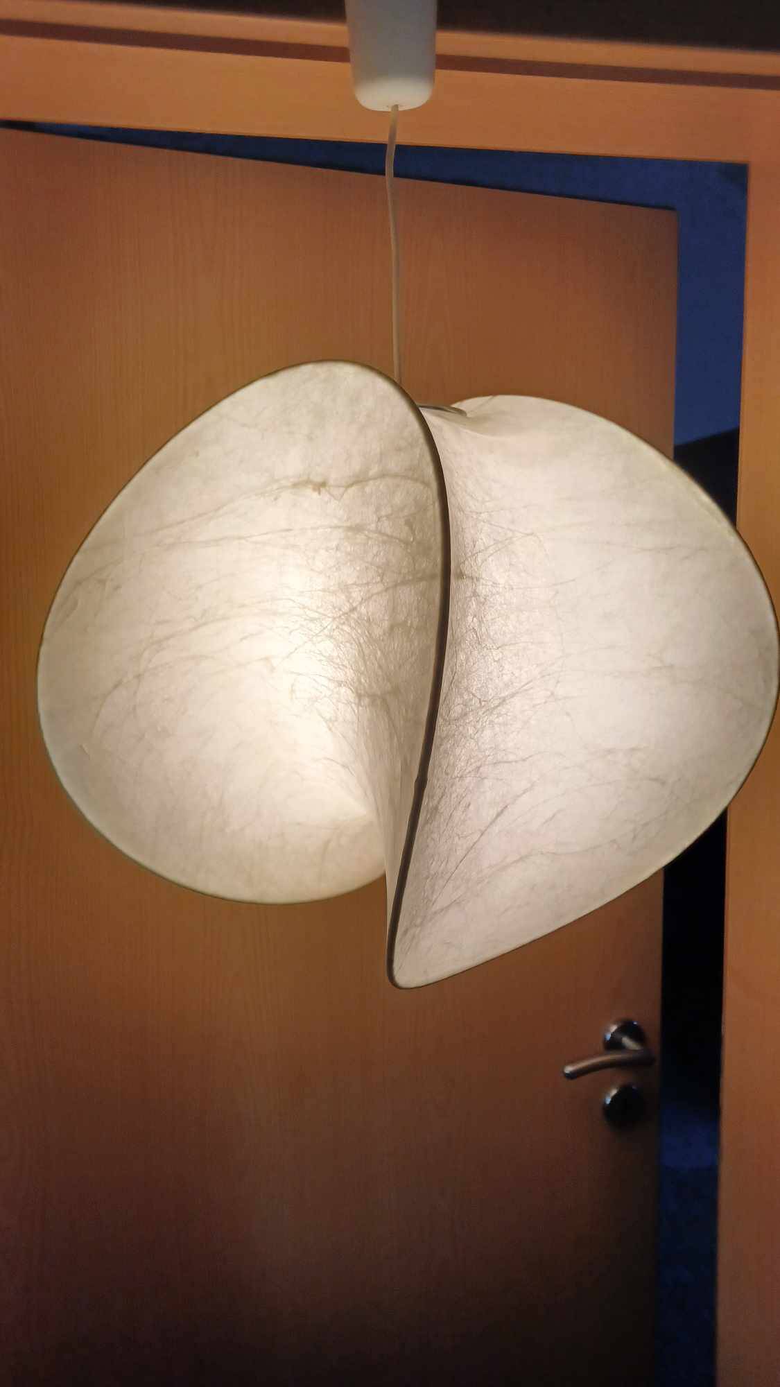 Suspension Cocoon de "Goldkant Leuchten", années 1960