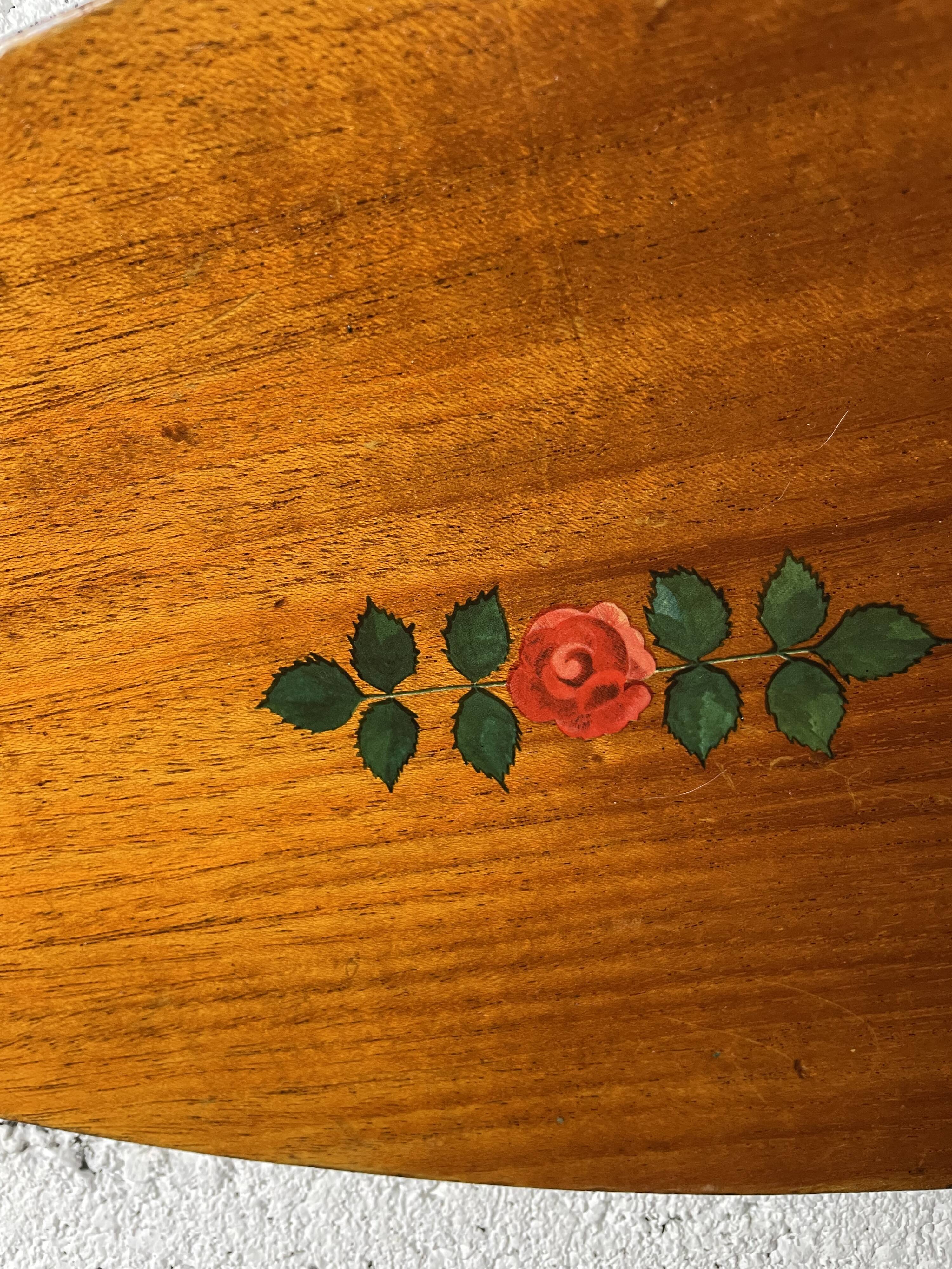 Pair of old wooden paddles