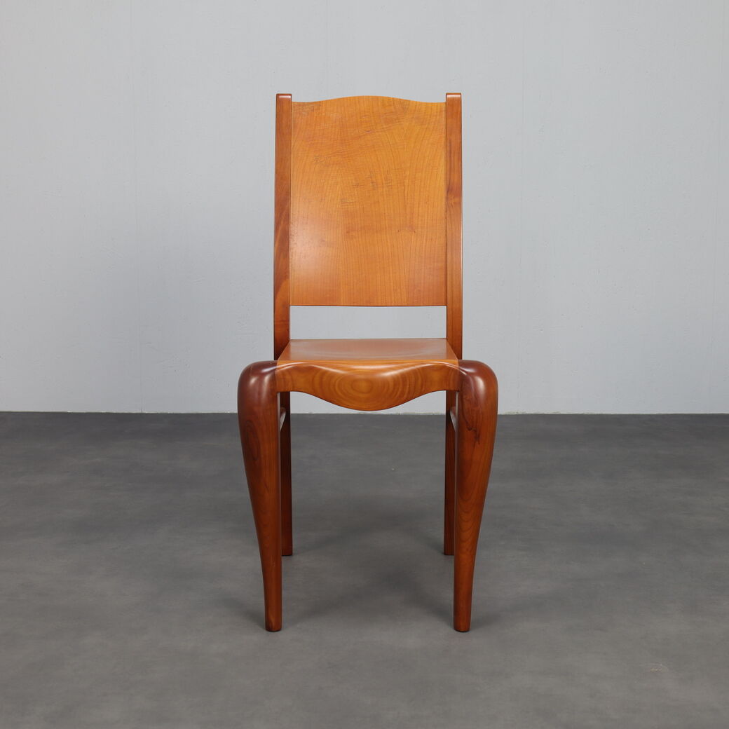 “Placide of Wood” chair by Philippe Starck for Driade Italy, 1990