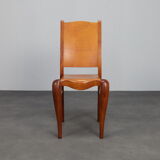 “Placide of Wood” chair by Philippe Starck for Driade Italy, 1990