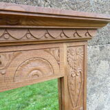 Sculpted mirror 130 x 117 cm