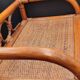 Vintage rattan bedside