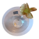 Daum France sculpted crystal bowl – Floral decoration in crystal paste