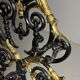19th century cast iron coat rack