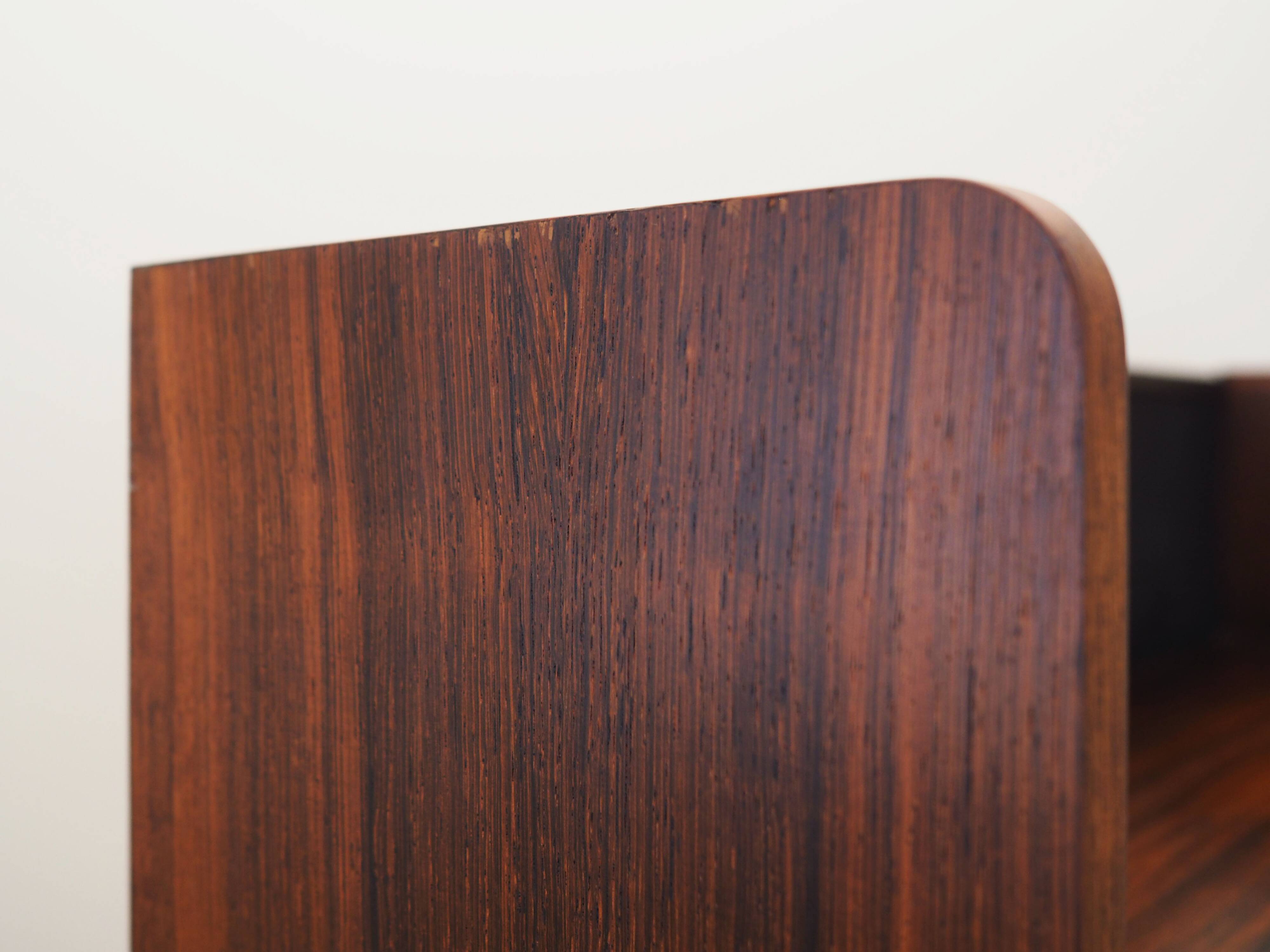 Rosewood bookcase, Danish design, 60s, made in Denmark