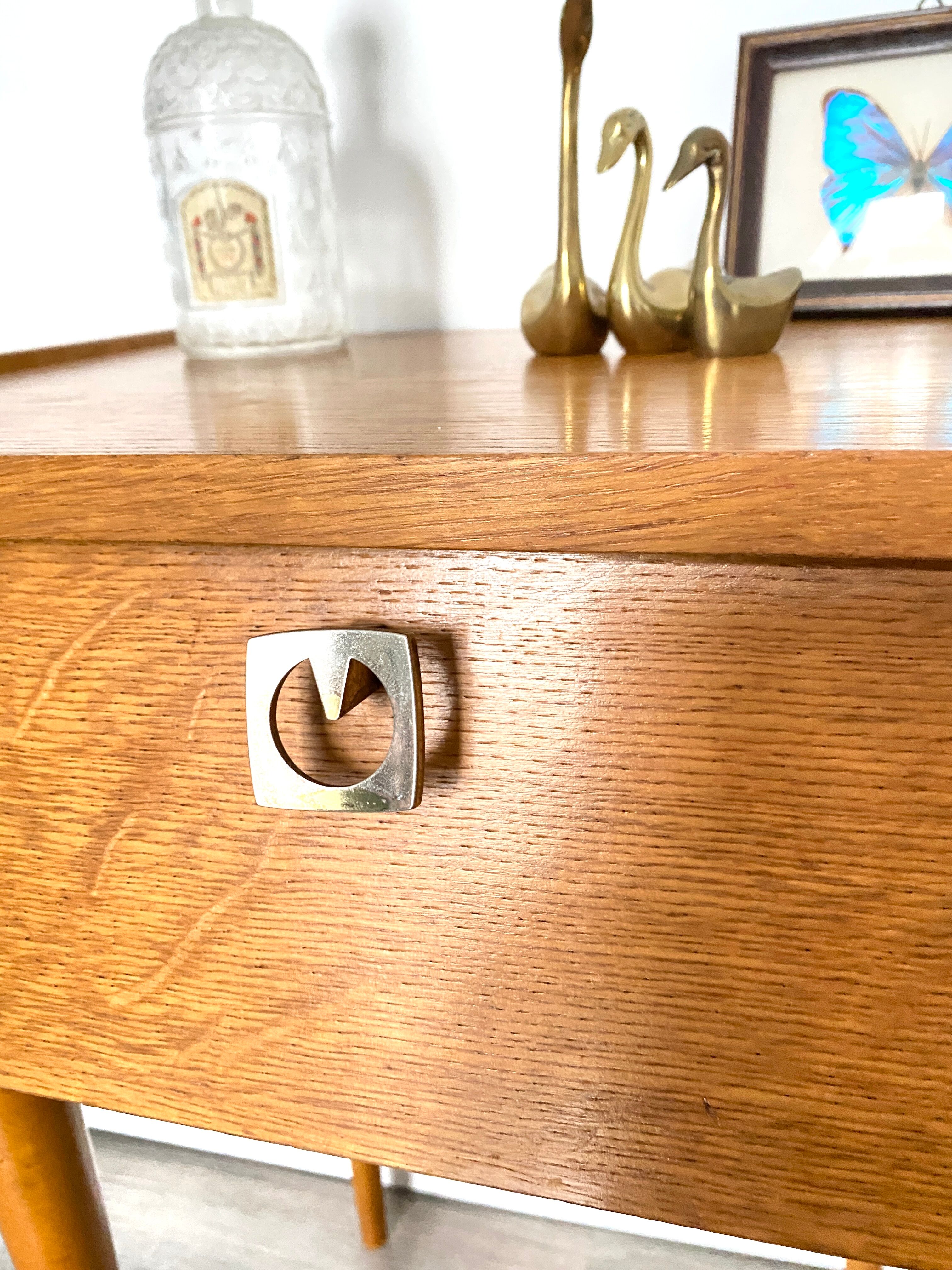 Vintage bedside table