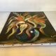 Still life bouquet painting oil on canvas signed